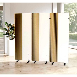 4044917459489 - Akustik-Trennwand Oxford 45000053 weiß 600 x 1650 cm 1 St 4044917459489 - Akustik-Trennwand Oxford 45000053 weiß 600 x 1650 cm 1 St