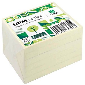 4044355793695 - UPM Notes Haftnotiz 5654-01PG-6 75x75mm 100Bl ge 6St 4044355793695 6 Stück