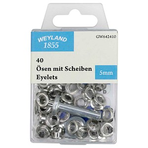 4040881840933 - Ösen mit Scheiben 50 mm 40 St