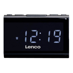 8711902042662 - Lenco CR-525 Radio schwarz Digitaler Wecker 8711902042662