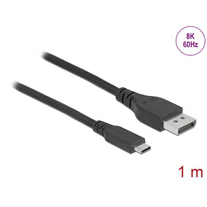 4043619860388 - USB CDisplayPort 14 Kabel 8 K 60 Hz 1 m schwarz 4043619860388 DeLOCK 4043619860388 - USB CDisplayPort 14 Kabel 8 K 60 Hz 1 m schwarz 4043619860388 DeLOCK