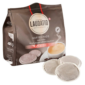 4305615823430 - LAUDATIO Classic Kaffeepads Arabicabohnen kräftig 16 Pads