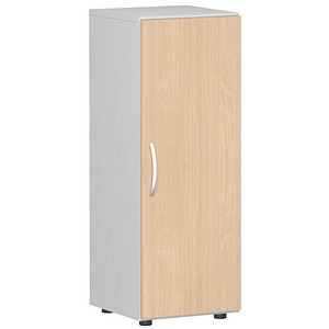 4038933486314 - Aktenschrank Flex S-343102-BL lichtgrau buche 2 Fachböden 400 x 420 x 1104 cm