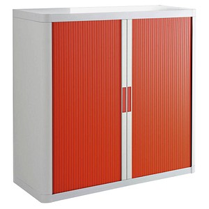 3660141934724 - Aktenschrank easy Office E1C0009800020 Kunststoff Stahl abschließbar 2 OH 110 x 104 x 415 cm keine Fachböden rot weiß 3660 3660141934724 - Aktenschrank easy Office E1C0009800020 Kunststoff Stahl abschließbar 2 OH 110 x 104 x 415 cm keine Fachböden rot weiß 3660