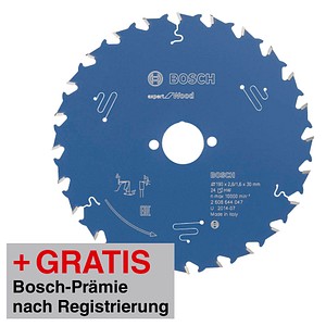 3165140796132 - AKTION BOSCH EXPERT for Wood Kreissägeblatt 1900 mm 24 Zähne mit Prämie nach Registrierung