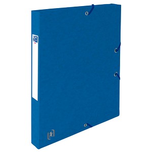 3045050383670 - 12 x Sammelbox Top File+ A4 25mm 390g qm Multistrat blau