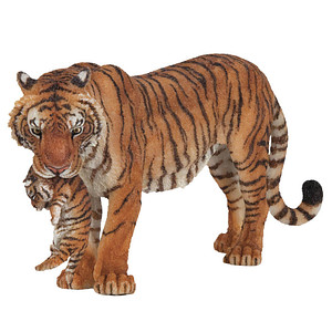 3465000501181 - Wildtiere der Welt 50118 Tigerin mit Jungtier Spielfigur 3465000501181 papo