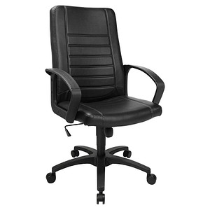4014296950082 - Chefsessel Premium Point 100 schwarz   schwarz mit Armlehnen bis 110kg 4014296950082 Topstar