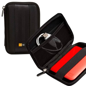 0085854220224 - Portable Hard Drive Case - Tragetasche für Speicherplatte - Schwarz