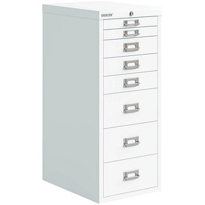 5020073859058 - BISLEY MultiDrawer™ Schubladenschrank verkehrsweiß 8 Schubladen 279 x 408 x 670 cm 5020073859058 - BISLEY MultiDrawer™ Schubladenschrank verkehrsweiß 8 Schubladen 279 x 408 x 670 cm