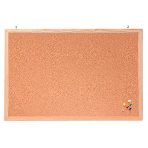 4016946191456 - Pinnwand Memoboard CC-KT60100E 100x60cm Kork Holz 4016946191456 Franken