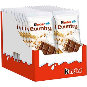 8000500426524 - Schokoriegel Kinder Country Packung mit 20 Einzelriegeln á 235 g