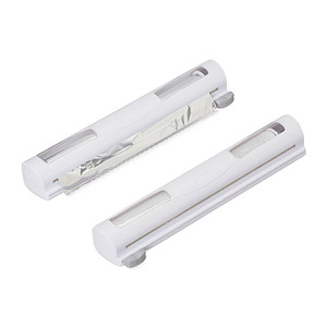 4052025277598 - Folienschneider 2er Set für Frischhalte- und Alufolie Sichtfenster glattes Abtrennen hbt 5x37x8 cm weiß - Relaxdays 4052025277598 - Folienschneider 2er Set für Frischhalte- und Alufolie Sichtfenster glattes Abtrennen hbt 5x37x8 cm weiß - Relaxdays