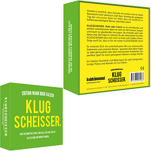 7331672430288 - Klugscheisser ? Wahr oder Falsch Edition Kartenspiel 7331672430288 kylskapspoesi