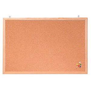 4016946202701 - Pinnwand Memoboard CC-KT8012E 120x80cm Kork Holzrahmen 4016946202701 Franken