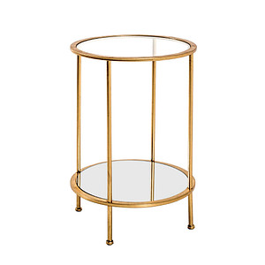 4001070202864 - Beistelltisch Glas gold 380 x 380 x 550 cm 4001070202864 HAKU Möbel