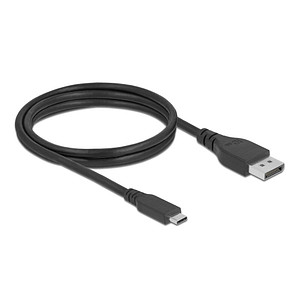 4043619860388 - USB CDisplayPort 14 Kabel 8 K 60 Hz 1 m schwarz 4043619860388 DeLOCK