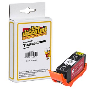 office discount  schwarz Druckerpatrone kompatibel zu Canon PGI-525 BK