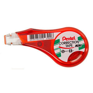 0884851023926 - Korrekturroller ZTN25BW Mini rot transparent 5mm x 6m Einweg 0884851023926 Pentel 0884851023926 - Korrekturroller ZTN25BW Mini rot transparent 5mm x 6m Einweg 0884851023926 Pentel