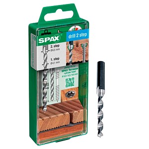 4003530189388 - Spax Terrassen-Stufenbohrer HSS Drill 2 step Ø 41 und 65 mm