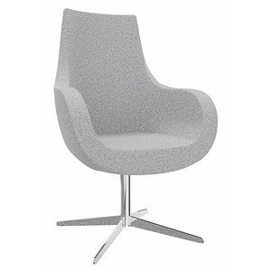 4260743069863 - Sessel Pirum hellgrau chrom Stoff 4260743069863 - Sessel Pirum hellgrau chrom Stoff