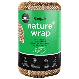 8719327658000 - Waben-Packpapier NatureWrap 350 cm x 90 m braun 1 Rolle 8719327658000 Ranpak 8719327658000 - Waben-Packpapier NatureWrap 350 cm x 90 m braun 1 Rolle 8719327658000 Ranpak