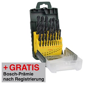 3165140647724 - Accessories 2607017153 hss Metall-Spiralbohrer-Set 25teilig rollgewalzt din 338 Zylinderscha - Bosch 3165140647724 - Accessories 2607017153 hss Metall-Spiralbohrer-Set 25teilig rollgewalzt din 338 Zylinderscha - Bosch