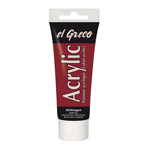 4000798283285 - El Greco Acrylic Tube krapplack 75 ml Künstlerfarben - Kreul