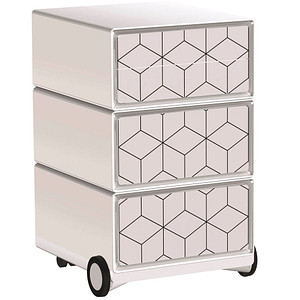 3660141954104 - easyOffice Black & White Rollcontainer weiß schwarz 4 Auszüge 390 x 436 x 642 cm 3660141954104 PAPERFLOW 3660141954104 - easyOffice Black & White Rollcontainer weiß schwarz 4 Auszüge 390 x 436 x 642 cm 3660141954104 PAPERFLOW