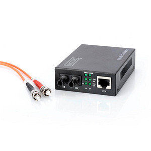 4016032293118 - DIGITUS Medienkonverter Gigabit Ethernet Multimode ST Dupl (DN-82110-1)