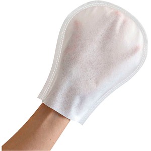 HYGOSTAR unisex Einmalwaschlappen SPUNLACE weiß Einheitsgröße, 50 St.