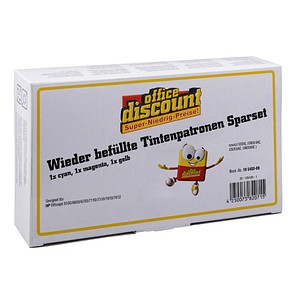 4250073817395 -  cyan magenta gelb Druckerpatronen kompatibel zu HP 933XL (CN054AE CN055AE CN056AE) 3er-Set
