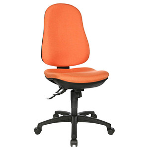 4014296741727 - Bürostuhl Support SY 8550 G04 Stoff orange Gestell schwarz