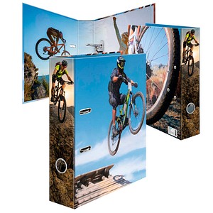 4008705201070 - HERMA Motivordner Mountain Bike 70 cm DIN A4