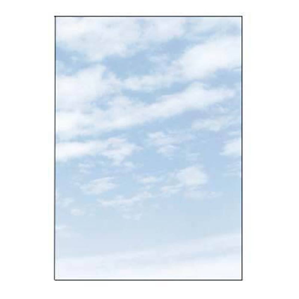 Motivpapier 'Wolken Himmel Freiheit' – 20 Blatt DIN A4, 90g/qm, Für Drucker & Kreative Projekte