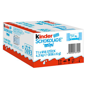 8000500133460 - Schokolade Mini Schokoriegel 42 kg