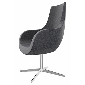 4260743069870 - Sessel Pirum anthrazit chrom Stoff 4260743069870 - Sessel Pirum anthrazit chrom Stoff