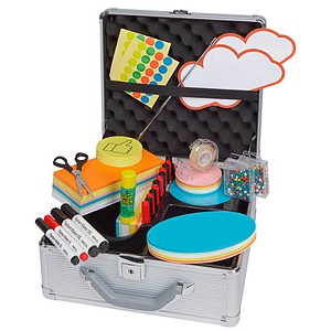 4002390067690 - MAUL Aluminium-Moderatorenkoffer HxBxT 360 x 350 x 165 mm inklusive 2362 Einzelteilen