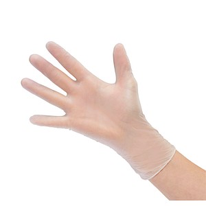 Ulith unisex Einmalhandschuhe transparent Größe S 100 St.