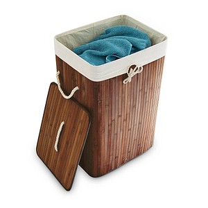 4052025046811 - Wäschekorb Bambus mit Deckel rechteckig xl 83 l faltbarer Wäschesammler hbt 655 x 435 x 335 cm braun - Relaxdays 4052025046811 - Wäschekorb Bambus mit Deckel rechteckig xl 83 l faltbarer Wäschesammler hbt 655 x 435 x 335 cm braun - Relaxdays