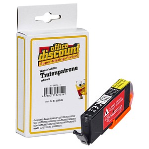 office discount  schwarz Druckerpatrone kompatibel zu Canon CLI-551 XL BK
