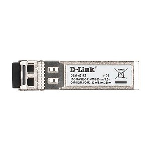 0790069353130 - D-Link DEM 431XT - SFP+-Transceiver-Modul - 10 GigE - 10GBase-SR - bis zu 300 m - für D-Link Data Center 10 DGS 3630 DXS 1100 1210 3400 3600 Web Smart DXS-1210-12 0790069353130 - D-Link DEM 431XT - SFP+-Transceiver-Modul - 10 GigE - 10GBase-SR - bis zu 300 m - für D-Link Data Center 10 DGS 3630 DXS 1100 1210 3400 3600 Web Smart DXS-1210-12