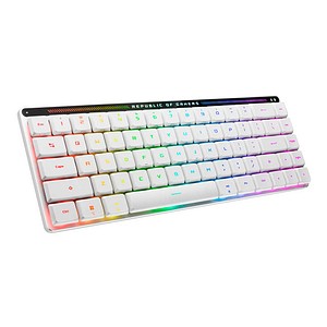 4711387334232 - ROG Falchion RX Low Profile USB Funk Bluetooth® Gaming-Tastatur Deutsch QWERTZ Weiß Switch Red Beleuchtet