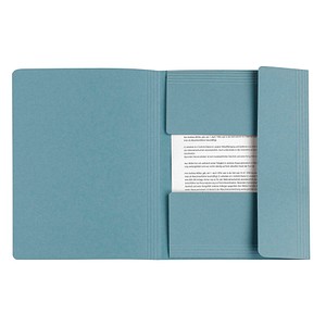 9003260550101 - Jurismappe 81700BL A4 blau Recyclingkarton 250g mit 3 Einschlagklappen 9003260550101 5 Stück 9003260550101 - Jurismappe 81700BL A4 blau Recyclingkarton 250g mit 3 Einschlagklappen 9003260550101 5 Stück