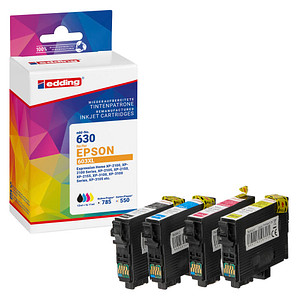 4057305042040 - Druckerpatrone ersetzt Epson 603XL T03A6 T03A1 T03A2 T03A3 T03A4 Kompatibel Kombi-Pack Schwarz Cyan Magenta Gelb EDD-630 18-630