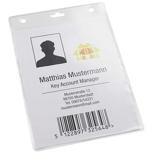 EICHNER Ausweishüllen transparent A6 hoch, 200 St.