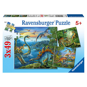 4005556093175 - Faszination Dinosaurier Puzzle 3x 49 Teile 4005556093175 Ravensburger 4005556093175 - Faszination Dinosaurier Puzzle 3x 49 Teile 4005556093175 Ravensburger