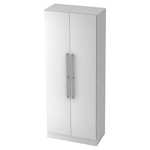 HAMMERBACHER Aktenschrank Akandia, V7100/W/W/NU weiß 4 Fachböden 80,0 x 42,0 x 200,4 cm