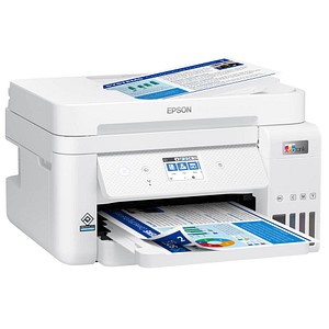 8715946698083 - EcoTank ET-4856 - Multifunktionsdrucker - Farbe - Tintenstrahl - nachfüllbar - A4 (Medien) - bis zu 155 Seiten Min (Drucken) - 250 Blatt - 336 Kbps - USB LAN Wi-Fi - weiß 8715946698083 - EcoTank ET-4856 - Multifunktionsdrucker - Farbe - Tintenstrahl - nachfüllbar - A4 (Medien) - bis zu 155 Seiten Min (Drucken) - 250 Blatt - 336 Kbps - USB LAN Wi-Fi - weiß