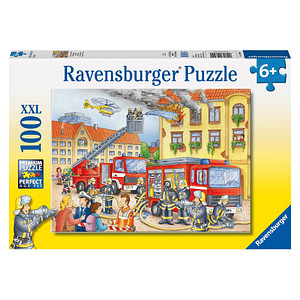 4005556108220 - Ravensburger Puzzle - Ravensburger Kinderpuzzle - 10822 Unsere Feuerwehr - Puzzle für Kinder ab 6 Jahren mit 100 Teilen im XXL-Format 4005556108220 - Ravensburger Puzzle - Ravensburger Kinderpuzzle - 10822 Unsere Feuerwehr - Puzzle für Kinder ab 6 Jahren mit 100 Teilen im XXL-Format